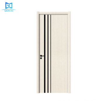 Go-A108 gute Tür Zwei Panel moderne Mode Hauptholztüren